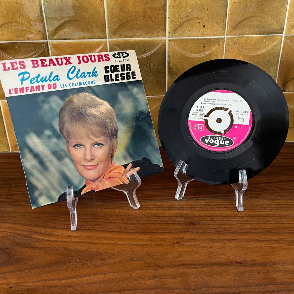 Petula Clark Les Beaux Jours L'Enfant Do 45rpm 7" 1962 Disques Vogue EPL 8035